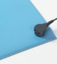 Wykładzina przemysłowa, ergonomiczna Antyelektrostatyczna, typ Anti-Stat P.O.P. 76 cm x mb, obszar suchy, kolor niebieski